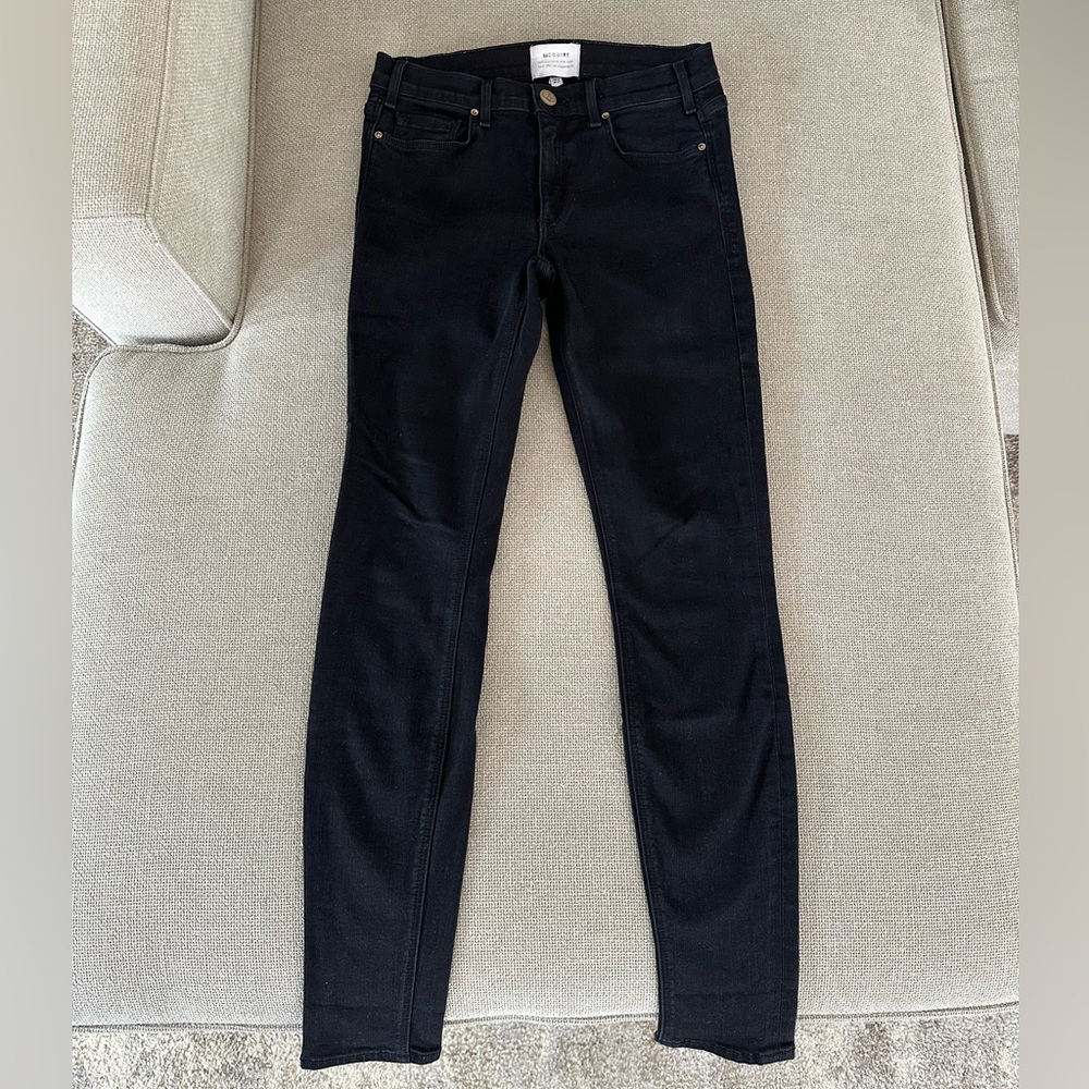 McGuire Women’s Black Skinny Stretch Denim Pants Size 25